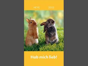 Hab mich lieb – Kaninchen