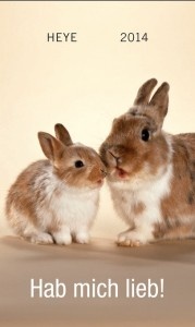 Kaninchen Hab mich lieb!