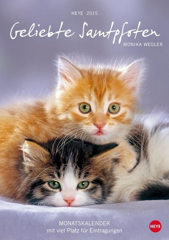 Geliebte Samtpfoten Monatsplaner
