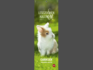 Lesezeichen/Kalender Kaninchen 2017