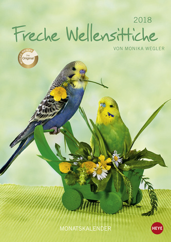 Freche Wellensittiche – A4 – 2018
