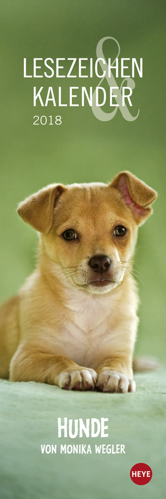 Lesezeichen & Kalender Hunde 2018