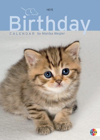 Katzenkinder Geburtstagskalender